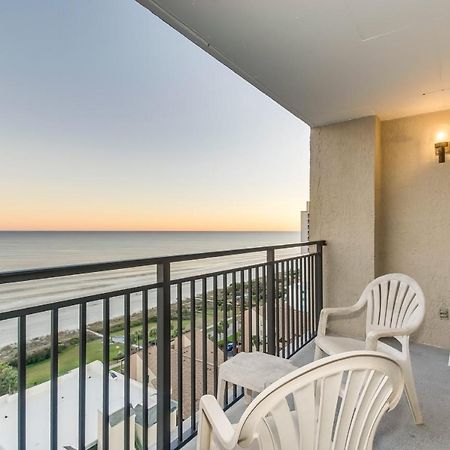 Scenic Views From The Balcony At Ocean Forest Plaza Condos Myrtle Beach Exterior photo